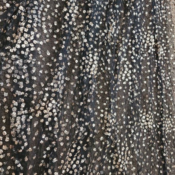 Speckled Gold Tulle Skirt, Women's XS - Picture 3 of 9